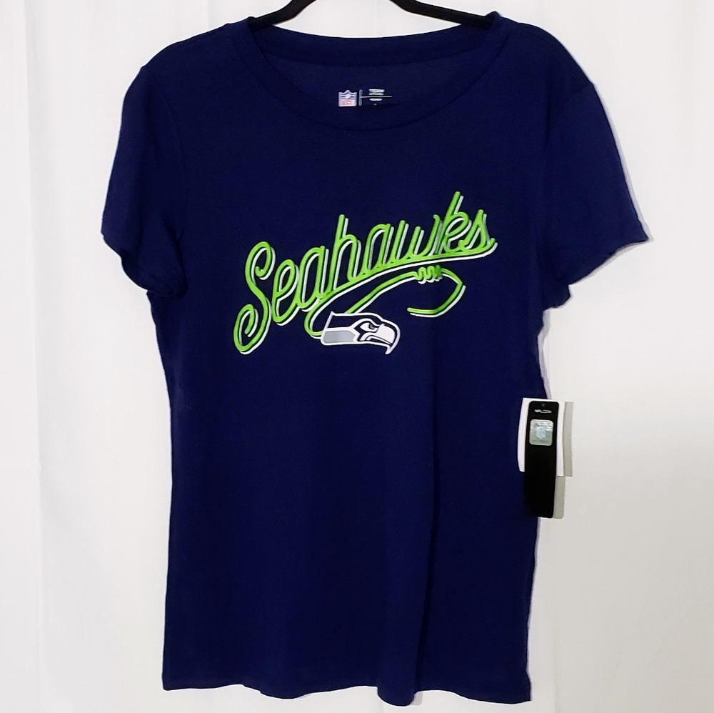 Seahawks t-shirt, NWT women's L
